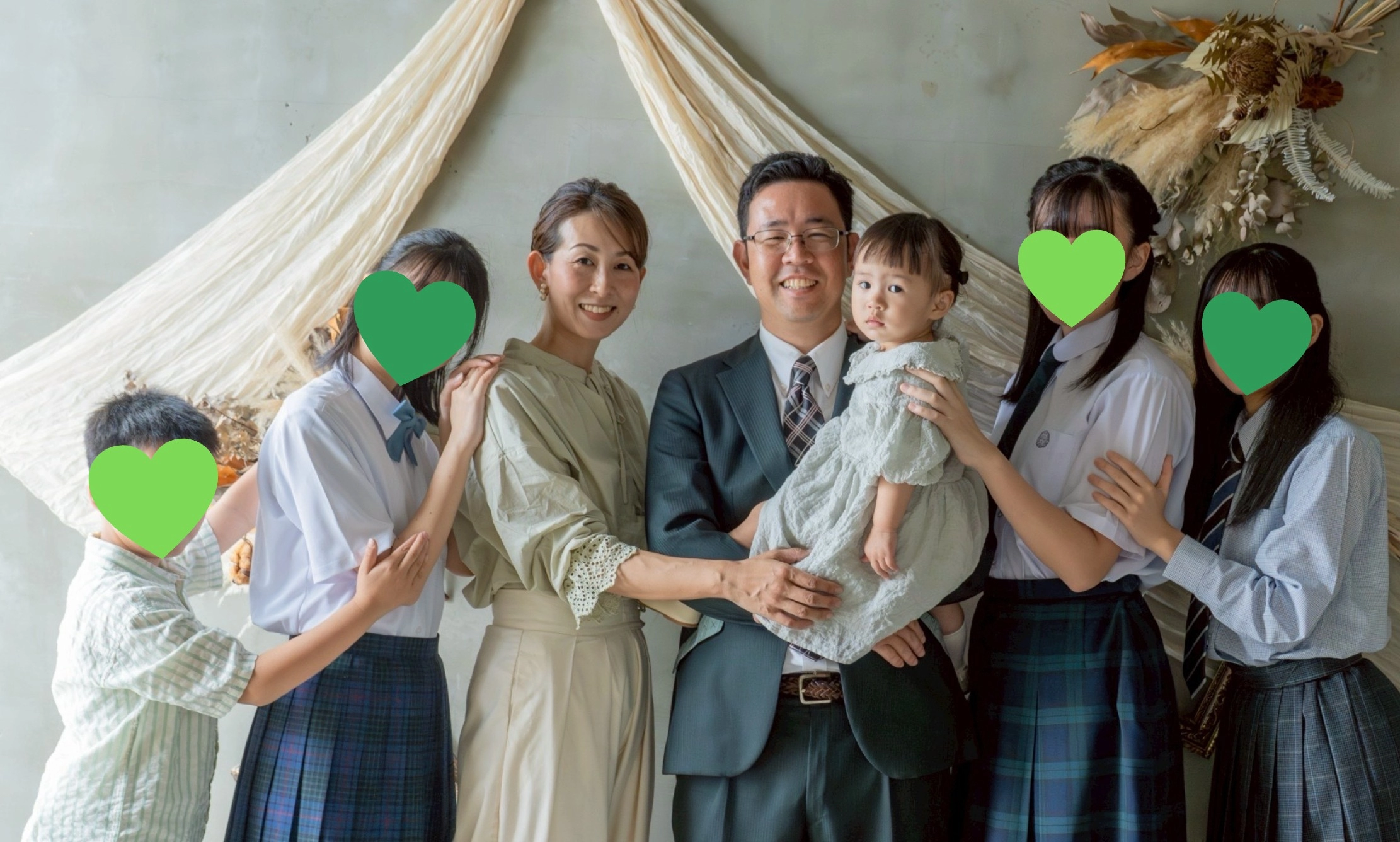 古謝げんたと家族